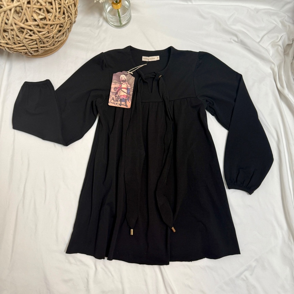Carbon Soldier NWT girl’s black dress • Size 10
